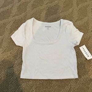 PACSUN Scoop Neck baby tee
